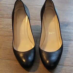 Christian Louboutin 3 inch heels, 6.5